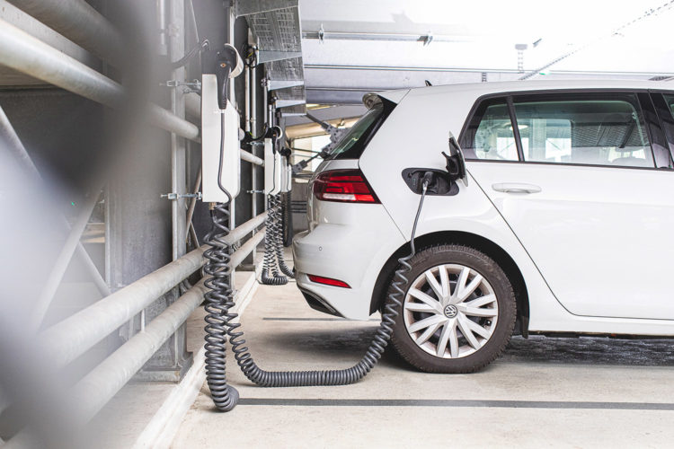 ChargeHere Ladelösung Parkhaus